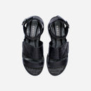 Sandália Los Angeles Croco Black