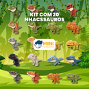 Kit Nhecssauro Premium - Kit Dinossauros de Brinquedo Anti-stress
