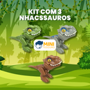 Kit Nhecssauro Premium - Kit Dinossauros de Brinquedo Anti-stress