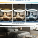 AeroLuxo - Ventilador de Teto com Iluminação LED Integrada