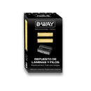 Conjunto de cabeça, lâminas e bordas