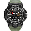 Relógio Smael Shock - Militar Watch relógio 032 AmploTech Verde 
